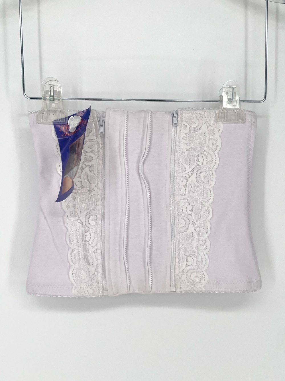 Vintage NOS Sheerly Touch-YA Control Top Brief / Girdle Waist Cincher / Smoother